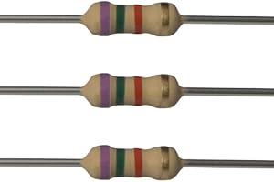 E-Projects 100EP5147K50 7.5k Ohm Resistors, 1/4 W, 5% (Pack of 100)