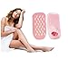 AYAOQIANG Moisturizing Gel Spa Socks for Moisturize Soften Repair Cracked Skin-2Pair (Pink + Blue)