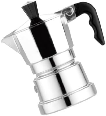 Top Moka TM-T6CS-CH 6 Cup Espresso Maker Silver in Chrome