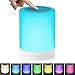 Produktbild onxe RGB Bluetooth Lautsprecher Touch Control Farbe LED Lautsprecher Nachttisch Lampe, Freisprecheinrichtung/TF Karte/AUX-IN unterstützt (blau)