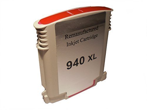 1 Tintenpatrone mit Chip ersetzt HP 940XL in Magenta/Rot Officejet PRO 8000, Officejet PRO 8000 Series, Officejet PRO 8000 Wireless, Officejet PRO 8000 Enterprise, Officejet PRO 8500 All-in-One, Officejet PRO 8500 All-in-One Wireless, Officejet PRO 8500A e-All-in-One A910a, Officejet PRO 8500A Plus e-All-in-One A910g, Officejet PRO 8500A Premium ersetzt HP940XL HP 940 XL