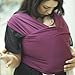 AmaWrap Stretchy Baby Wrap Sling / Carrier (Wine)