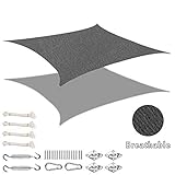 ♥【Material】: atmungsaktives, feuchtigkeitsbeständiges 100% HDPE, 185GSM