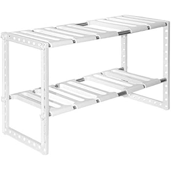 Qisiewell Unterschrankregal Schrankeinsatz Spülbeckenunterschrank