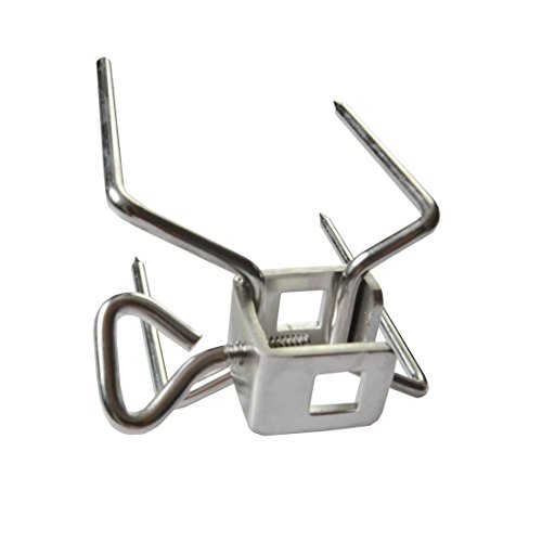 Onlyfire Edelstahl Fleischnadeln,für nur 4-kant von Spieße,2 Stück - 2