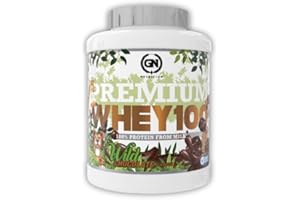 GN INNOVATION SUPPLEMENTS GN Nutrition Premium Whey Protein 100% 2 Kg | Proteina Whey (Wild Chocolate) | Ideal Para Crecimiento Muscular y Recuperación