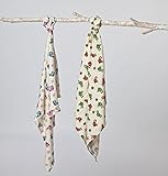 Grünspecht 563-V1 Bio-Mullwindeln, 100 Prozent Bio-Baumwolle, 70 x 70 cm, (2 Tücher) - 6