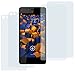 Produktbild 4 x mumbi Schutzfolie Wiko Highway Pure 4G Folie Displayschutzfolie (2 x VORNE und 2 x RÜCK Folie)