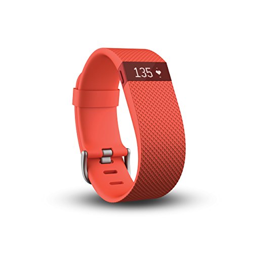 Preisvergleich Produktbild Fitbit Charge HR large orange, FB405TAL-EU