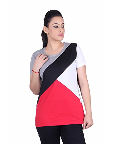 Vivid Bharti Womens back button Cotton Half Sleeve (Premium Quality T-Shirt) RS.299 (70.00% Off) - Amazon