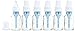 Dr. Brown's Natural Flow Standard Glass Bottle, 4 Ounce, 6 Pack