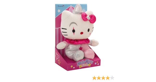 hello kitty clown plush