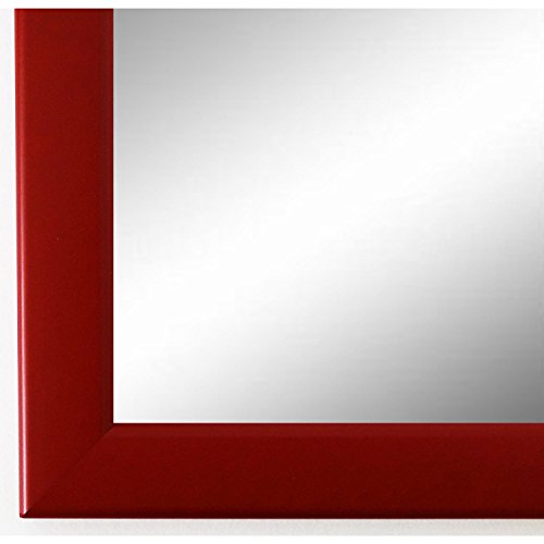 Spiegel Wandspiegel Badspiegel - Hannover 2,4 - Rot - 200 Größen zur Auswahl - handgefertigt - 30 x 40 - AM - Modern, Vintage