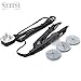 Neitsi UK PLUG Heat Connector Iron Fusion Pre Bonded Hair Extensions Iron Kit (Black# 03 with Heat Shield)