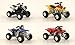 Produktbild Honda, Yamaha 4er-Set ATV: Sporttrax 400 EX, Warrior, Banshee, Modellauto, Fertigmodell, New Ray 1:32