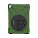 Produktbild iPad Pro 9.7 Hülle,Roreikes Drehständer/Handschlaufe/Schultertasche[Heavy Duty] Ganzkörper-Rugged PC Tasche Hybrid Schutzhülle Stoßfest Silikon Case für Apple iPad Pro 9,7''-Armee grün