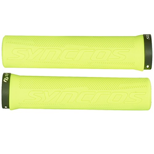 Preisvergleich Produktbild Syncros Pro Lock-On Fahrrad Schraubgriffe gelb