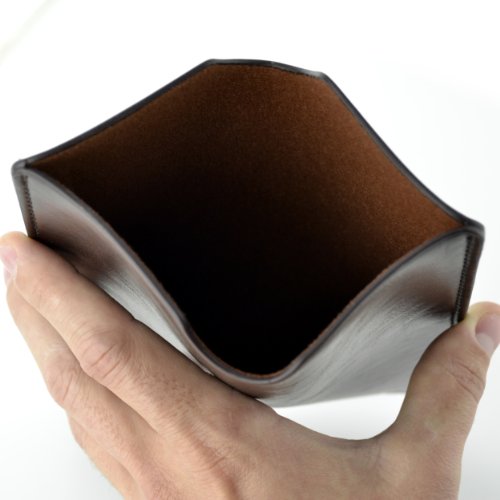 Leder iPad Mini, iPad Mini 2, und iPad Mini 3 Sleeve – Tablet-Hülle Sleeve von Dockem; Schlank, Einfache und Professional Vorstand mit weicher Mikrofaser gefüttert Filz Dunkelbraun Basic-Synthetic-Leder Schutzhülle Tablet Tasche Cover für iPad Mini, Mini Retina, Minii 2, und Mini 3 - 5