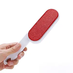 GLIVE (LABEL) Double Sides Plastic Sofa Cleaning Brush Pet Lint Remover Brush Dog Hair Remover Brush for Removing Dog Cat Hair from Clothing, Sofa