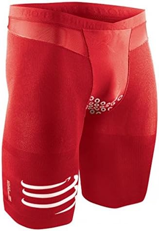 Compressport TR3Â Brutal Men's Shorts red red Size:FR : M (Taille Fabricant : T2)