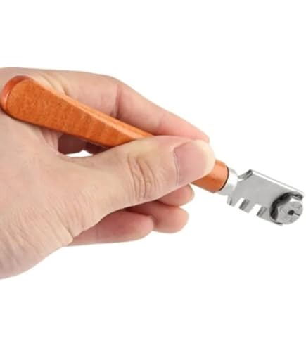 Tagliavetro Professionale 130mm A 6 Ruote - Per Vetro, Piastrelle E Mosaico Con Auto-Lubrificazione - Foto 9