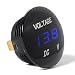 Produktbild XCSOURCE Universal Digital Anzeige Voltmeter wasserdichte Spannungs Messinstrument blaue LED für DC 12V-24V Auto Motorrad Autolack BI313