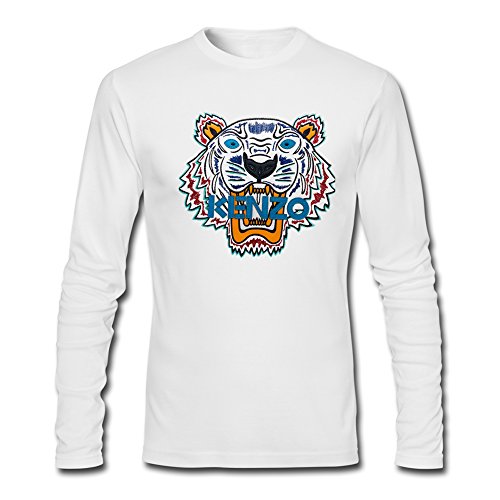 kenzo 2016 For Men's Printed Long Sleeve tops T-shirts