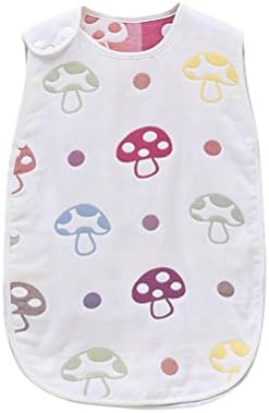 Baby Sleeping Bags Sleeveless Summer Vest Cotton Anti-Kick Quilt Thin Section Newborns Soft Breathable Air-Conditioned Rooms Sleeping Bag , White , 1~3 years old