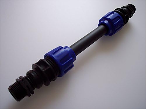 VOXTRADE Rain barrel connector, barrel connector, rain butt connector, 9 pieces.