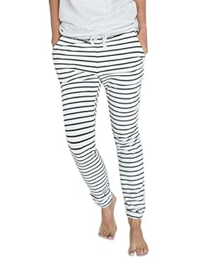 LHWY Casual Donne Tratto Striscia Print Pants Cinghie Tasca Slim Leggings Lo Sport A Pieno I Pantaloni