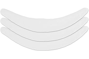 ‎MORE OF ME TO LOVE Baumwoll-Baucheinlagen, 3er-Pack, Größe L, Weiß, Weiss/opulenter Garten