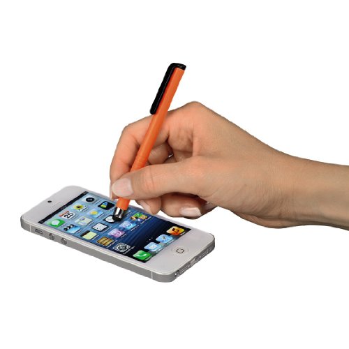 Hama „Neon“ Eingabestift (geeignet für Apple iPhone 6/6Plus und Apple iPad, Glow-in-the-Dark) orange - 2