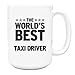 Produktbild Duke Gifts Schwarz Worlds Best Taxi Driver Big 444 ml Becher 381