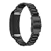 Produktbild myqyiyi Edelstahl-Armband für Samsung Gear Smartwatch FIT2 Pro Schwarz