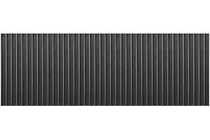 ROSSRORE Silicone Shoe Rack Liner, 11.8x33.5in Waterproof Shoe Cabinet Mat, Non-Slip Shelf Protector with Cut-to-Fit Design, Dustproof Shoe Organizer Pad for Rainy Days, Black