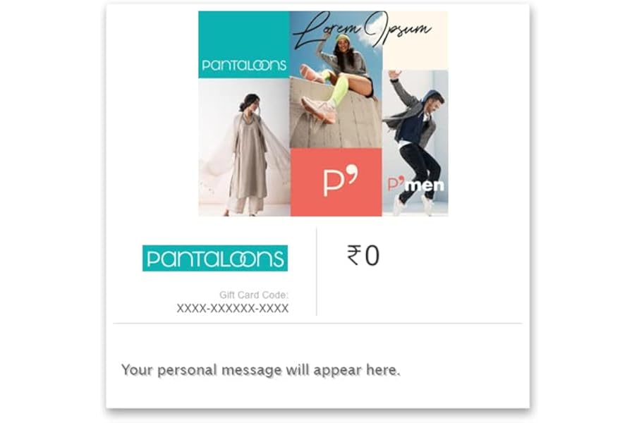 Flat 7% off at checkout||Pantaloons - Digital Voucher