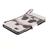 Huawei P9 Lite Hülle,Huawei P9 Lite Leder Brieftasche Hülle im BookStyle,SainCat PU Leder Wallet Case Lederhülle Folio Schutzhülle Ledertasche Hülle Bumper Handytasche Skin Schale Soft Backcover Handy Tasche Flip Cover Buchstil Klapptasche in Lederoptik mit Standfunktion Karteneinschub und Magnetverschluß Etui Flip Case für Huawei P9 Lite (Cartoon Panda) - 4