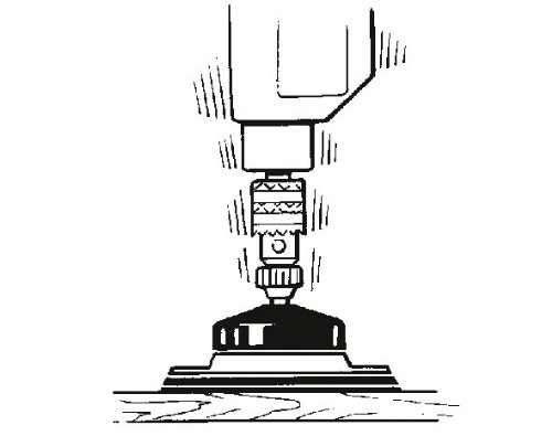 Wolfcraft 2211000 Kombischleifer Fixoflex S=8mm ø125mm - 4