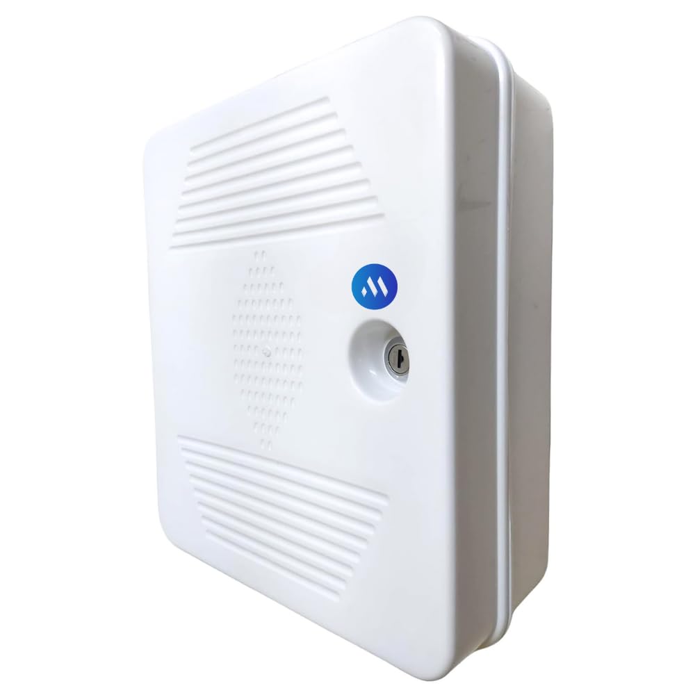 Maizic Smarthome Indoor and Outdoor PVC DVR/Server/Network/Rack for CCTV DVR/NVR/POE Switch and CCTV SMPS Smart Management with Power Socket Cabinet Box