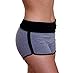 Produktbild Tomatoa Damen Mini Shorts Active Wear Sports Shorts Yoga Short Pants Badeshorts Schwimm Aktive Lounge Shorts (Grau, L)