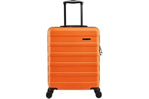 Cabin Max Walizka Kabinowa 55x40x20 cm - Wytrzymały, Lekka, Twarda Obudowa, 8 koła, Zamek Szyfrowy - Odpowiednia dla Ryanair, WizzAir, Easyjet i nie tylko (55 x 40 x 20 Walizka podręczna na kółkach)