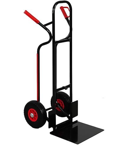 RLW Stapelkarre Maximum 300 Kg – Stahlrohr, Große Schaufel 280x280 Mm, Made In EU