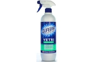 JESUS DEL POZO quasar vetri Lot de 3 nettoyants pour vitres Ammoniak 650 ml
