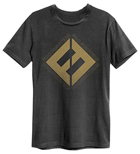 Amplified Foo Fighters Concrete and Gold Mens T-Shirt (Medium)