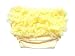 DELEY Baby Girls Solid Lace Pettiskirt Ruffle Bloomers Briefs Panties Nappy Diaper Covers Yellow M
