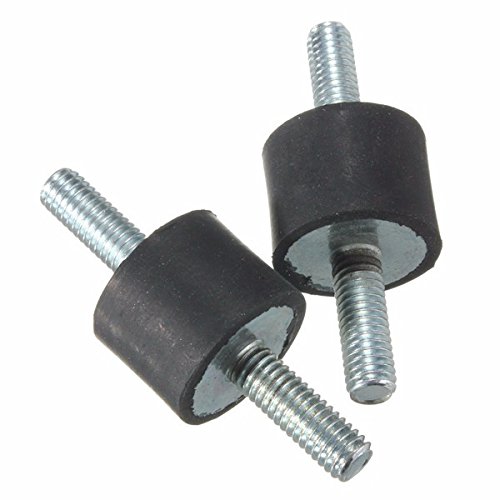 EsportsMJJ Ca. 20 Mm Ø X 15Mm Lang M6 Gummi Schwingungs Isolator Halterung Gummi Stoßdämpfer