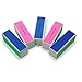 Homgaty 5pcs Manicure Product Nail Art Shiner Buffer Block 4 Ways Polish Sanding File Nail Edge
