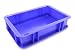 Produktbild Electromyne Transport Stapel-Box 300x200x75mm Euro-Box Stapelkasten 25kg blau PP TK 300/75-0 (Generalüberholt)