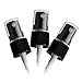 NALATI 6 Pcs 50ml PET Spray Bottles for Various Dilutions of Liquid with Black PP Fine Mist Sprayers Dust Caps and Funnel (Brown)