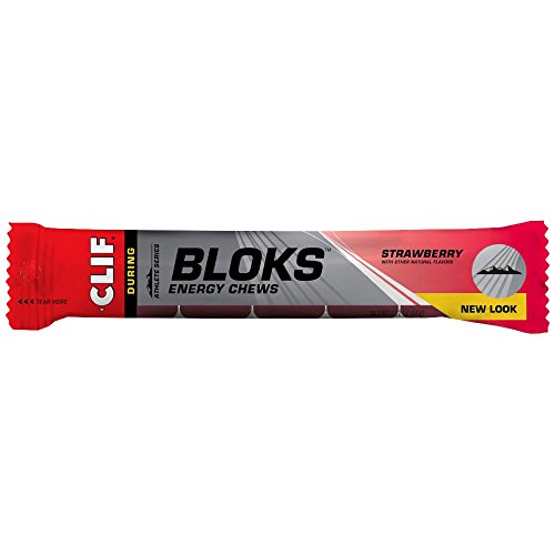 Clif @ WOWOOO Shot BLOKS: masticadores de energía: Diferentes sabores, 18x Strawberry